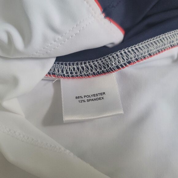 Peter Millar Golf 1/4 Zip Pullover Women Medium White Performance Stretch - Picture 5 of 7